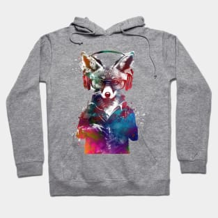 Fox hipster Hoodie